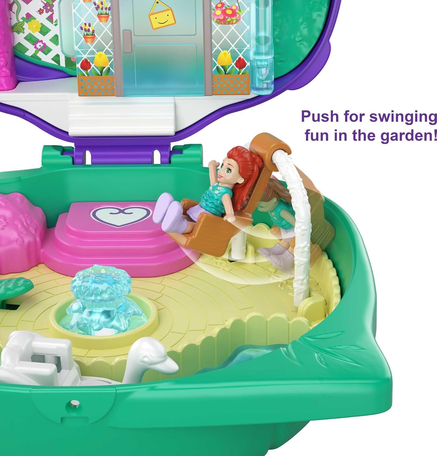 Polly Pocket GKJ48 Lil' Ladybug Garden Compact [Exclusivo Amazon]