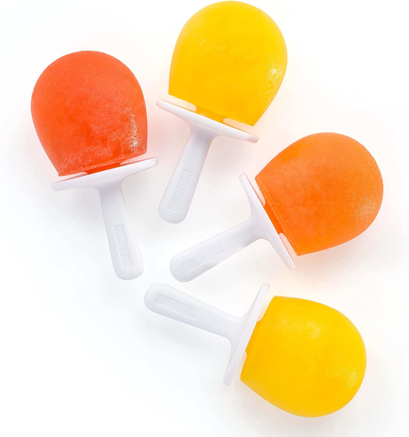 Zoku Slow Pops - moldes de picolé de silicone fáceis de remover com protetores contra gotejamento