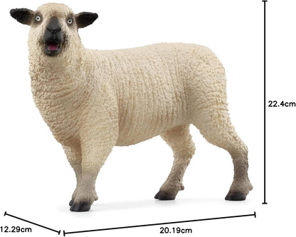 Schleich 42660 FARM WORLD Sheep Friends Figurine para maiores de 3 anos, Preto