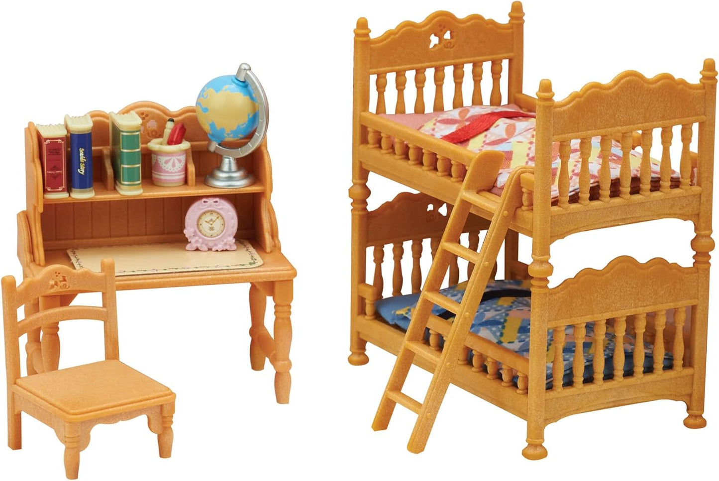 Sylvanian Families 5338 Conjunto de Quarto Infantil, Multicolor & Famílias - Cama Semi-Casal