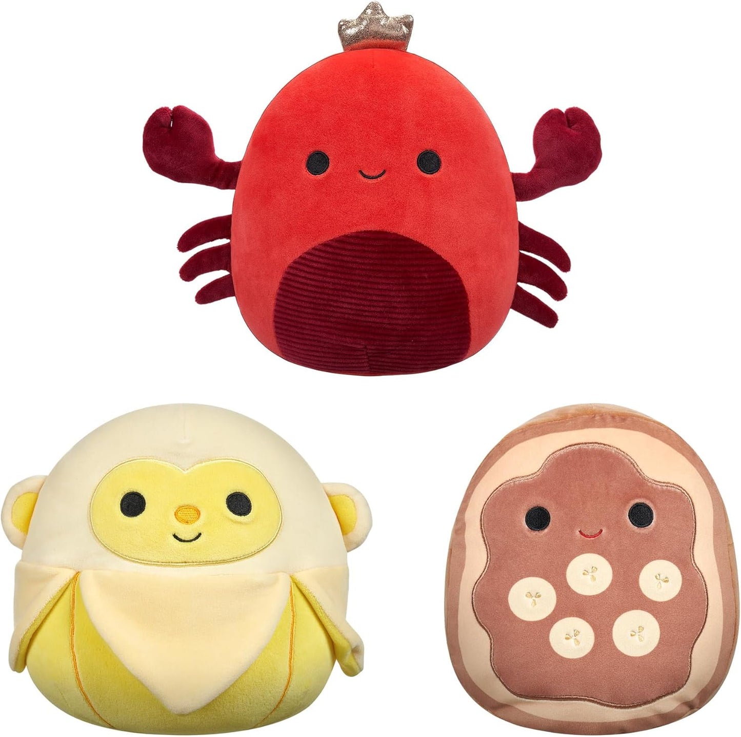 Squishmallows Pacote misterioso original de 8 polegadas pelúcia ultramacia de tamanho pequeno - os estilos variam na caixa surpresa que inclui três originais de 8 polegadas