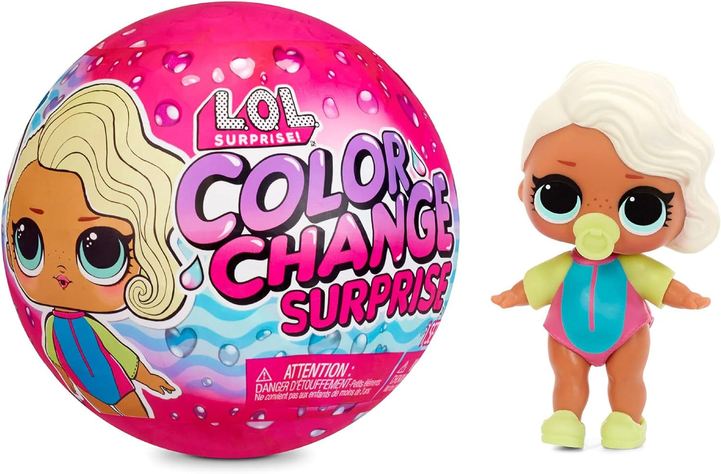 L.O.L. Surprise!   Boneca da moda OMG Sunshine Makeover - BUBBLEGUM DJ - Inclui mudança de cor UV ao sol, várias surpresas e acessórios fabulosos - Ótimo presente para crianças de 4 anos ou mais