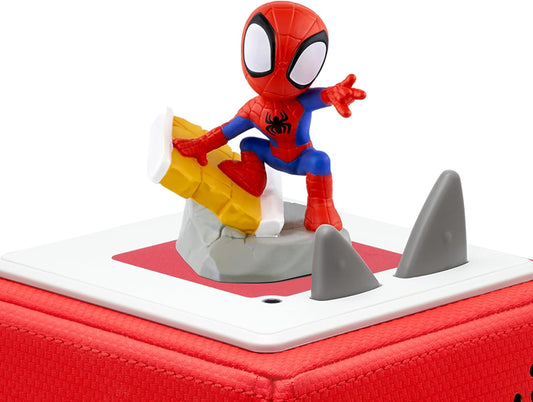 Tonies Marvel Spidey e seus incríveis amigos personagem de áudio em INGLÊS - brinquedos do Homem-Aranha, audiolivros para crianças