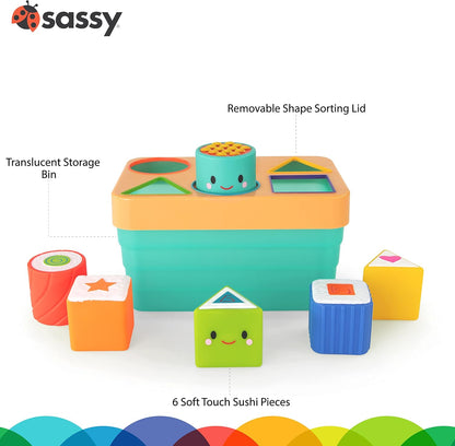 Sassy Baby Sushi Sorter - 6m+ Multi