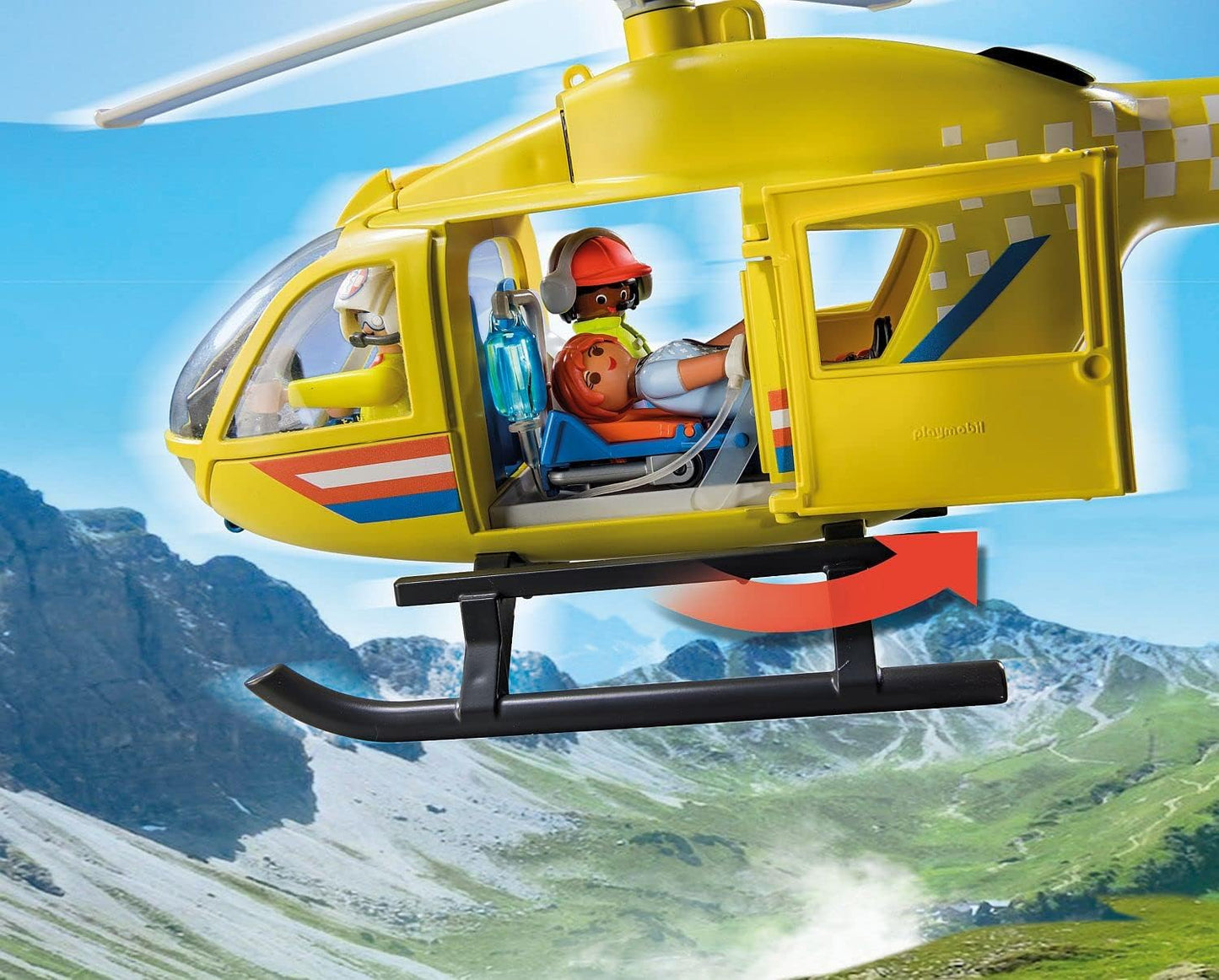 Playmobil 71203 City Life Helicópitero de Resgate Médico