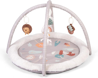 Red Kite Play Gym - Ginásio de jogos acolchoado com brinquedos pendurados e espelho de tempo de barriga (Woodland Walks)