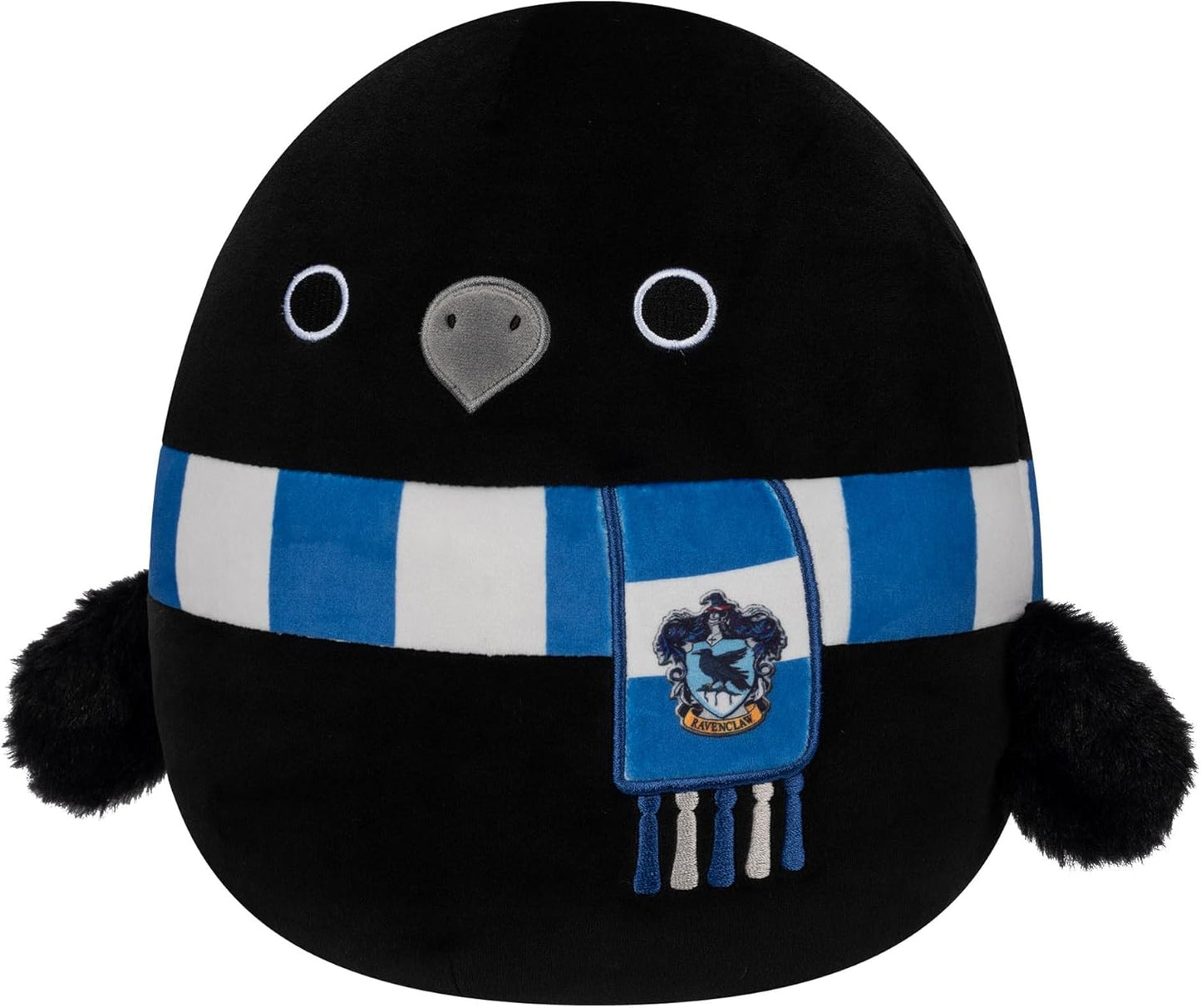 Squishmallows Original 10 polegadas Harry Potter Ravenclaw Raven pelúcia ultramacia de tamanho médio, azul