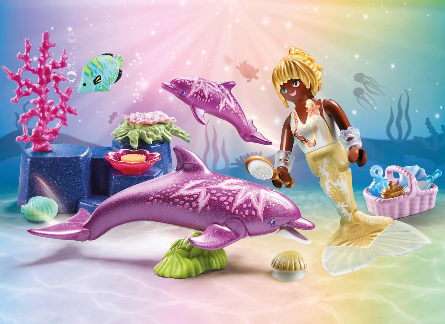 Playmobil Sereia com Golfinhos