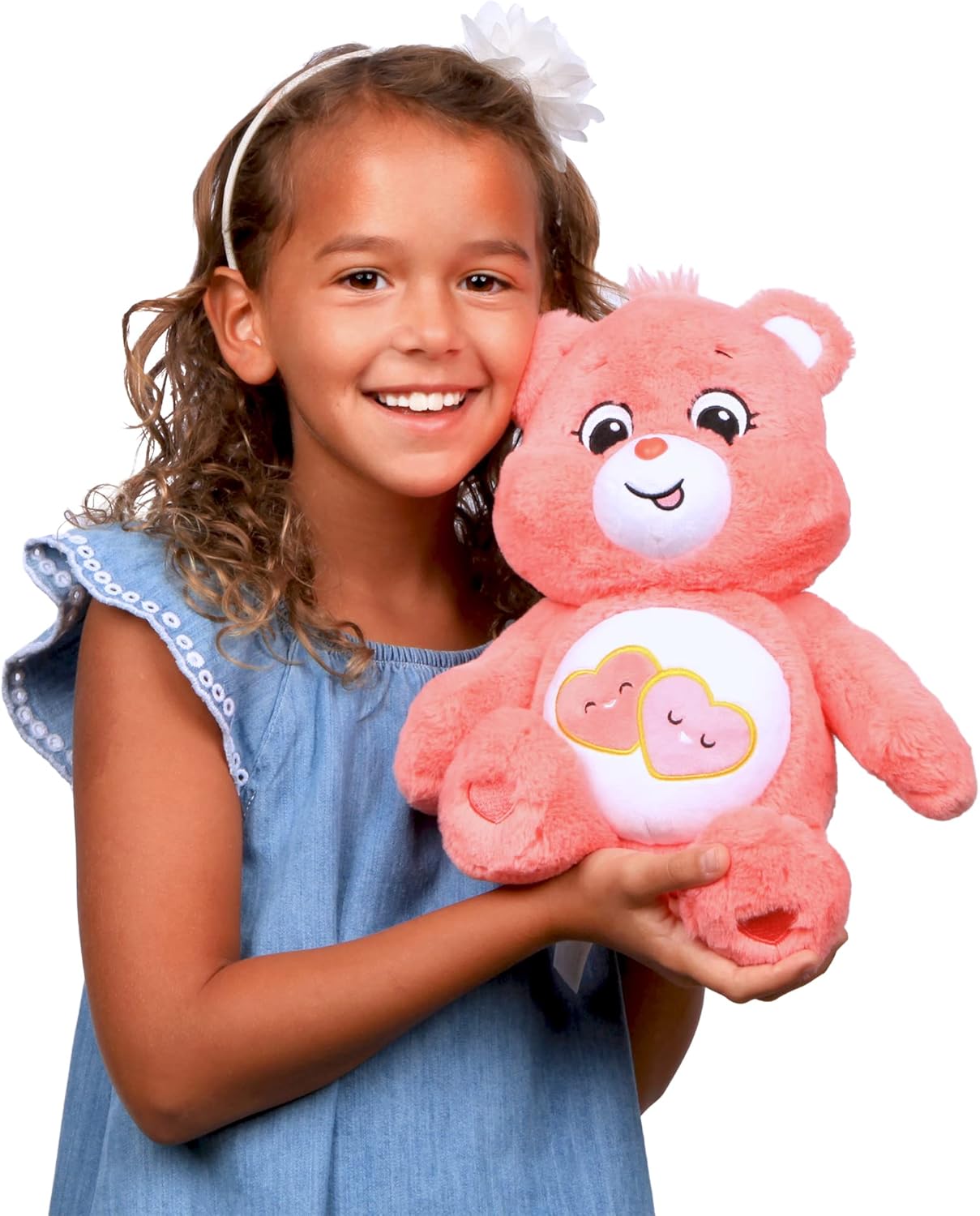 Ursinhos Carinhosos | Urso Love-A-Lot 35cm Pelúcia Média | Brinquedo de pelúcia fofo colecionável, brinquedos fofinhos para crianças, brinquedos macios para meninos e meninas, ursinhos fofos adequados para meninas e meninos de 4 anos ou mais