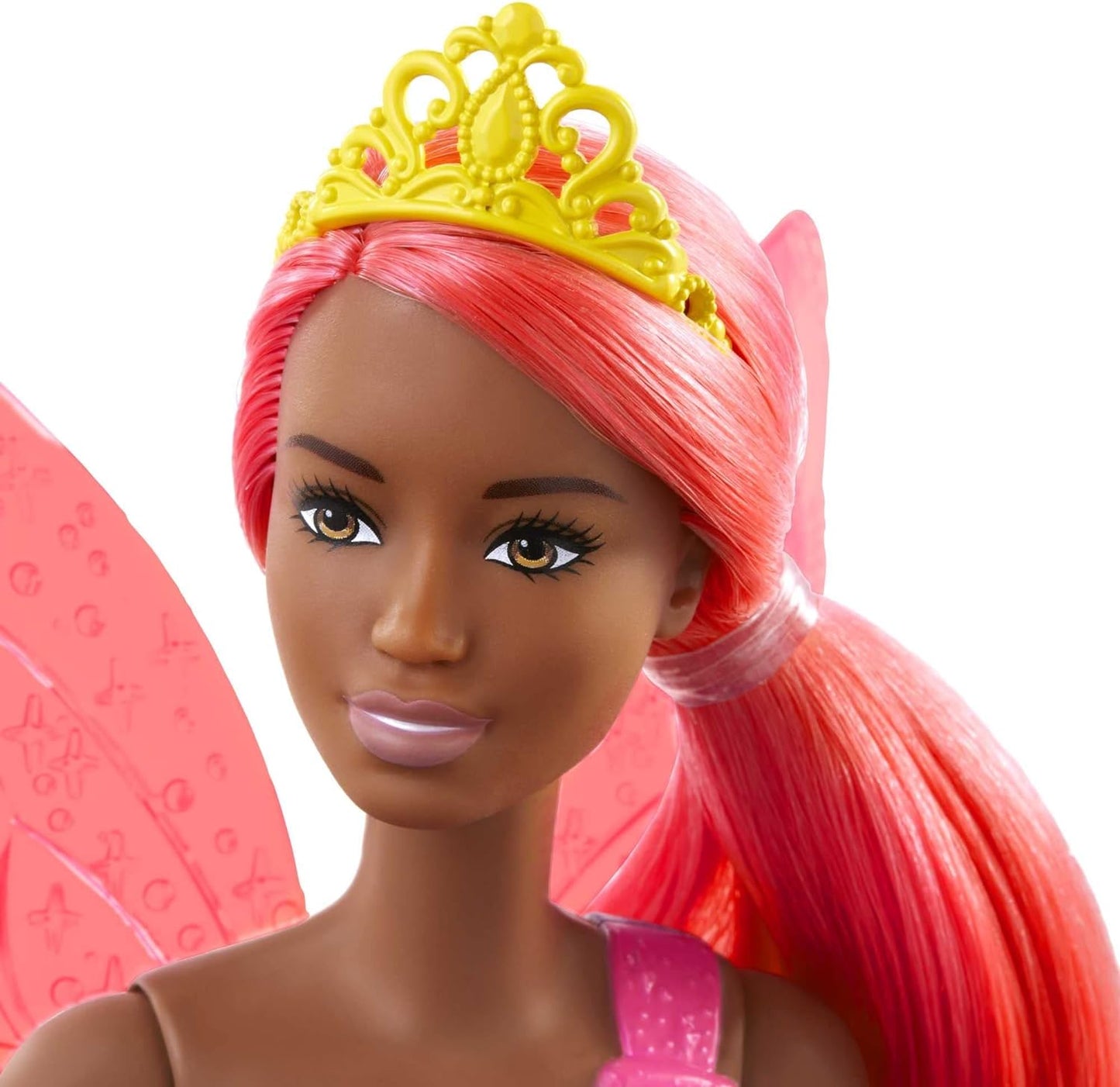 Muñeca Barbie Hada GJK01 Dreamtopia, Negra