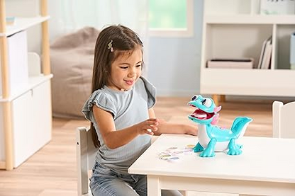 VTech Tasty Treats Axolotl, brinquedo interativo para crianças com reações divertidas, 8 lanches fingidos e músicas e frases educativas, presente para crianças de 3, 4, 5 anos ou mais, versão em inglês