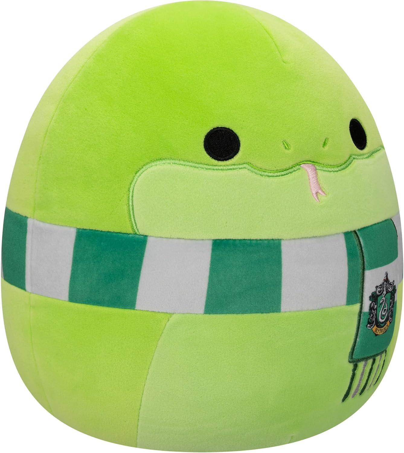 Squishmallows Original Peluche de serpiente Slytherine de Harry Potter de 10 pulgadas, peluche mediano ultra suave, verde