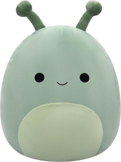 Squishmallows Original 16 Polegadas - Preeto a Lesma Verde Oliva