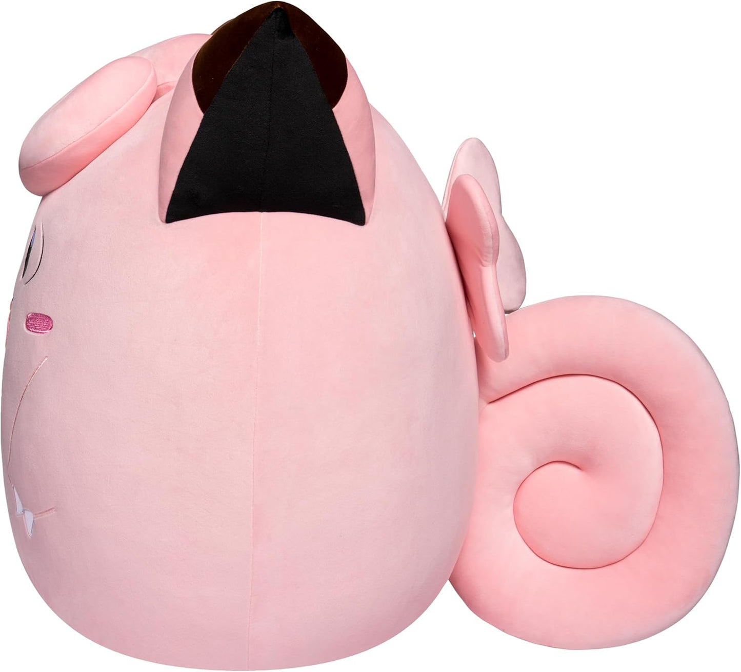 SQUISHMALLOWS SQPK00048 Agrega Clefairy a tu escuadrón de 20 pulgadas, peluche gigante ultra suave, juguete de peluche oficial Kelly, multicolor