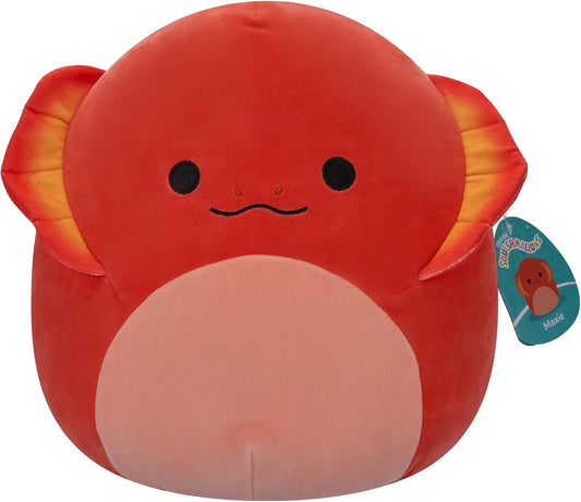 Squishmallows SQCR05415 Colar 12-Inch-Maxie The Red Frilled Lizard, Multicolor