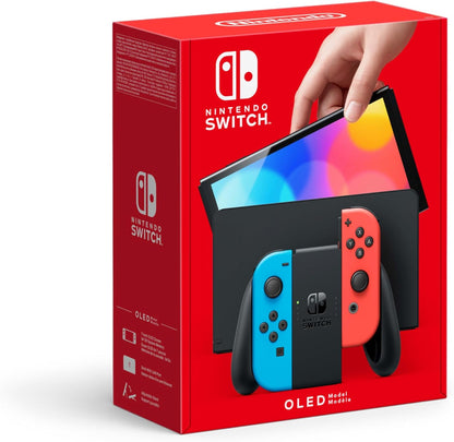 Nintendo Switch (modelo OLED) - Azul Neon/Vermelho Neon