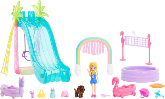 Polly Pocket Conjunto Sunshine Splash Park