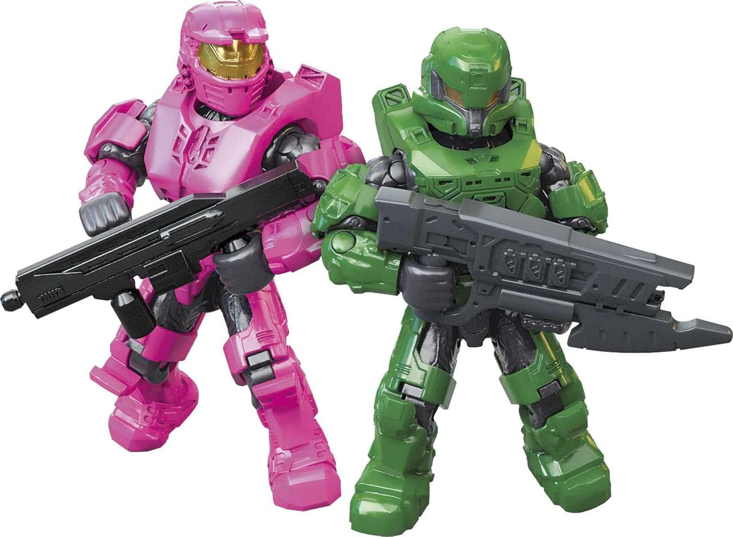 Mega Construx Halo - HHC35 - Zone Control - Pacote 2 Action Figures 6cm - Contém 63pcs