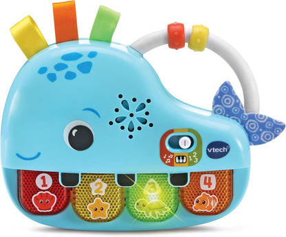 VTech Baby Ocean Buddies Animal Band, 3 instrumentos musicales interactivos con sonidos y frases, enseña animales y colores, juguete musical, regalo para bebés de 3, 6, 12, 18 meses en adelante, versión en inglés