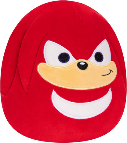 Squishmallows Original Sega Knuckles de 10 polegadas de pelúcia ultramacia de pelúcia média