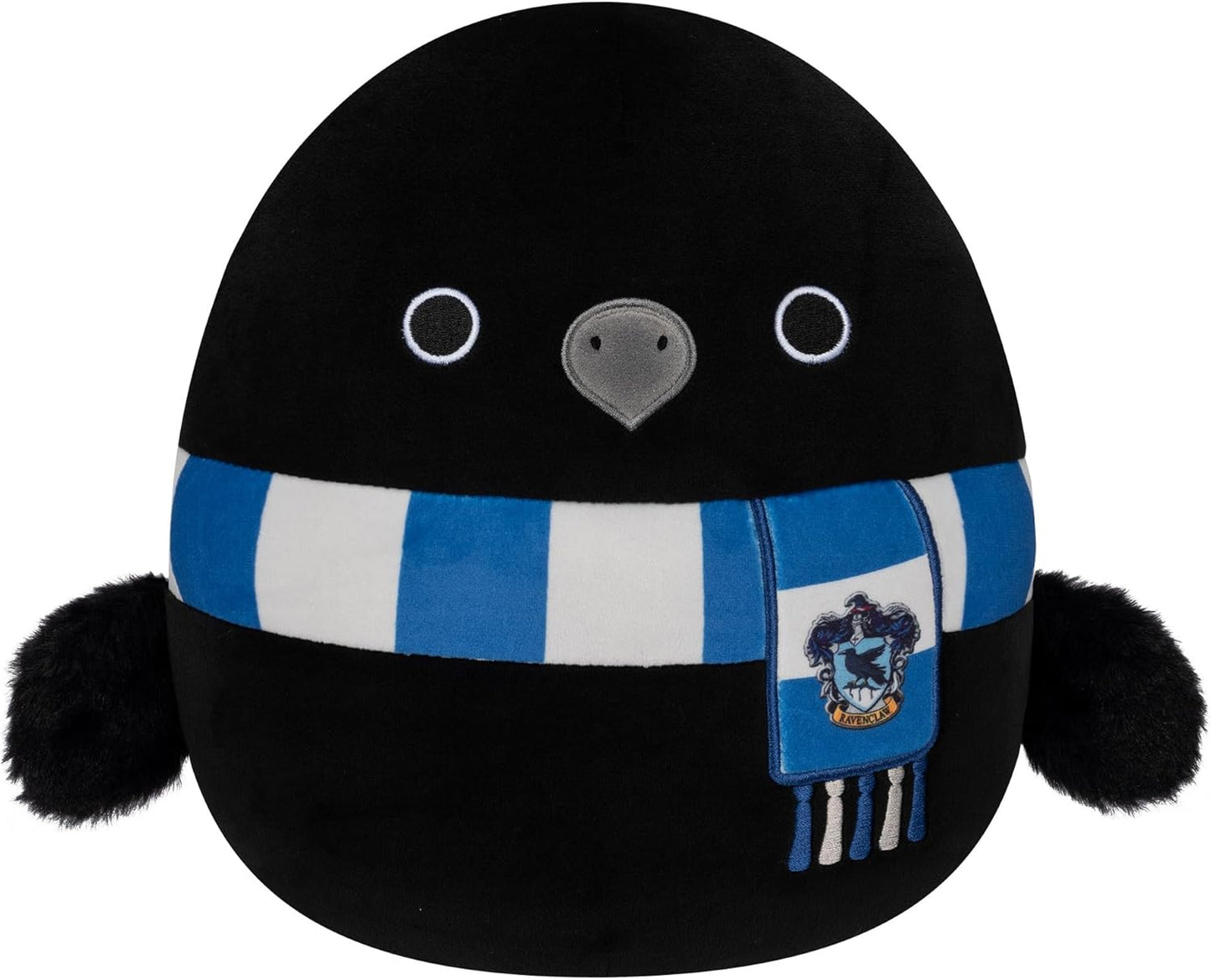 Squishmallows Original Harry Potter Ravenclaw Raven Peluche ultra suave de tamaño mediano, 10 pulgadas, azul