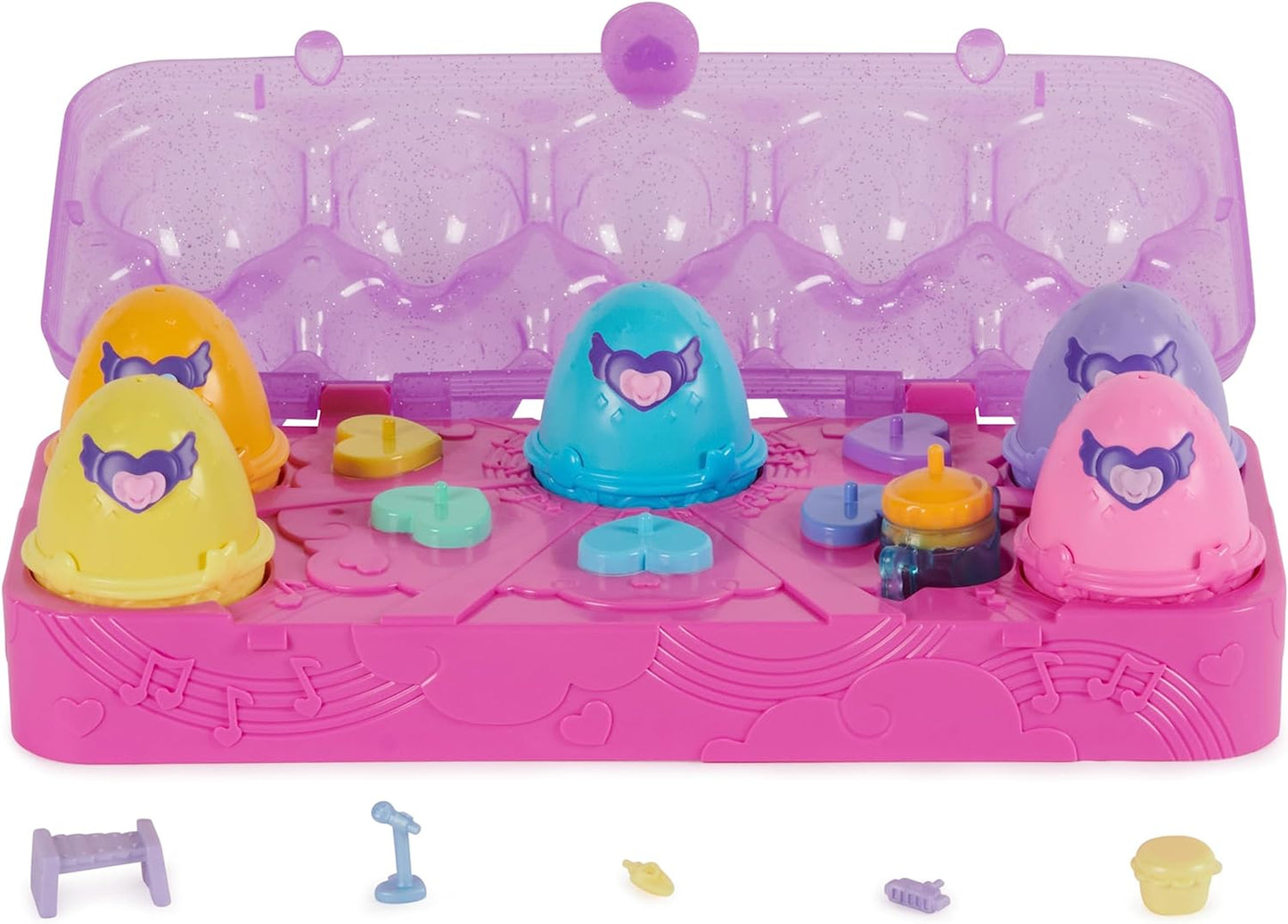 HATCHIMALS Alive, brinquedo de caixa de ovos com 5 minifiguras-  a partir de 3 anos