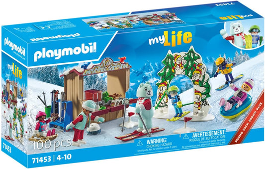 Playmobil 71453 My Life: Ski World Promo Pack, brinquedos para presentes e dramatizações divertidas e imaginativas, conjuntos de jogos adequados para crianças a partir de 4 anos