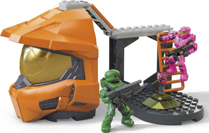 Mega Construx Halo - HHC35 - Zone Control - Pacote 2 Action Figures 6cm - Contém 63pcs