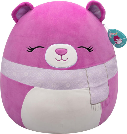 Squishmallows Original 20 Polegadas - Crisanta, o Urso Roxo