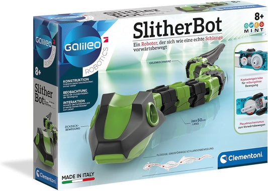 Clementoni 59212 Galileo SlitherBot-Robot para niños a partir de 8 años, multicolor, ‎27,6 x 6 x 18,8 cm