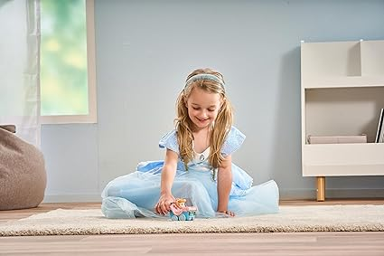 VTech Toot-Toot Drivers Carruaje Encantado de Cenicienta, Vehículo de Simulación Oficial de Princesas Disney con Luces, Frases y Canciones, Juguete Interactivo para Niños Pequeños 12 Meses, 2, 3, 4 Plus, Versión en Inglés