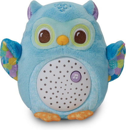 VTech Baby Twinkle Lights Owl, brinquedo calmante para bebês com sons da natureza, ruído branco, melodias e músicas, presente para bebês de 0, 3, 6, 9 meses +, versão em inglês