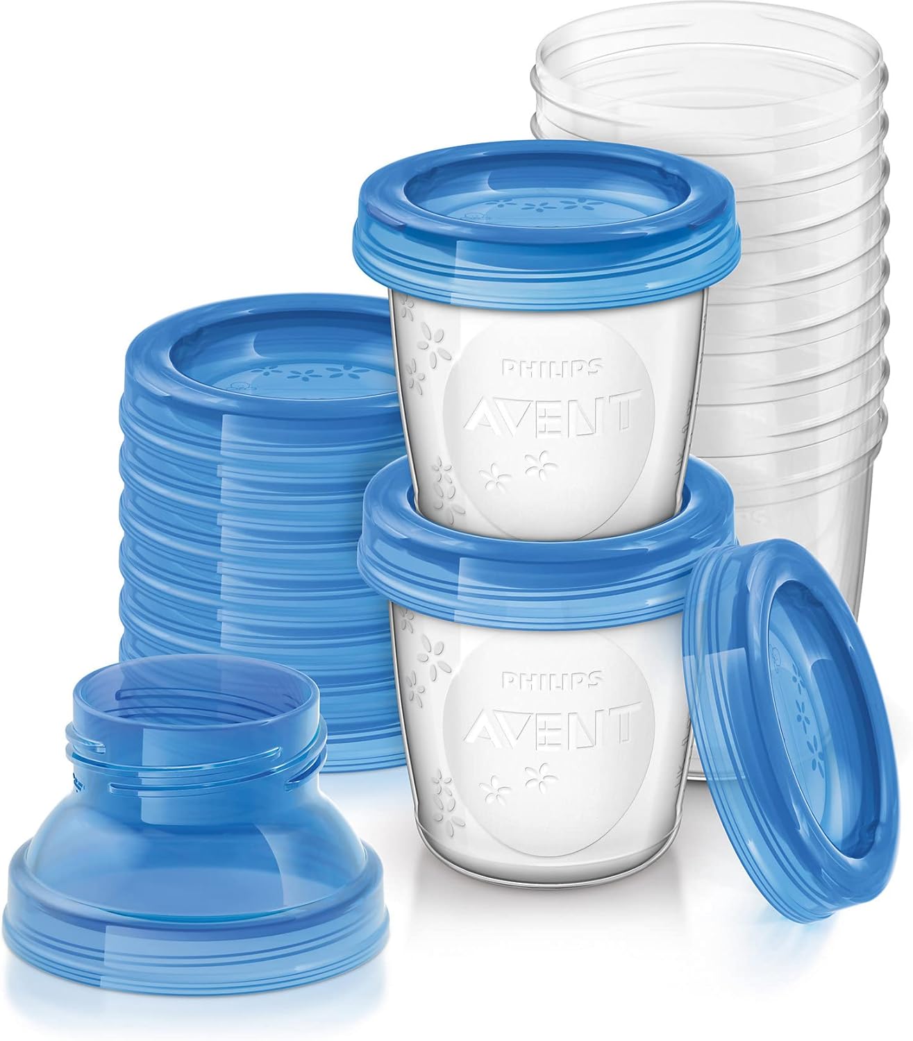 Philips Avent Copos Reutilizáveis para de leite materno  (10 x 180 ml)