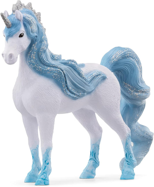 Schleich 70823 BAYALA Flowy Unicorn Mare Figurine para maiores de 5 anos, Preto