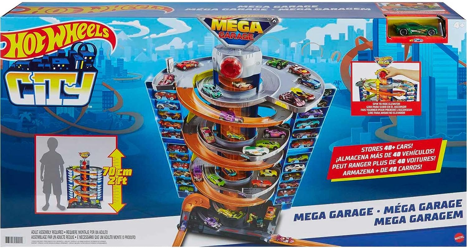 Hot Wheels City Mega Garagem - Hot Wheels - Mattel