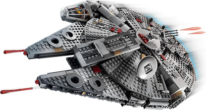 LEGO Star Wars 75257 Millennium Falcon - Conjunto de nave estelar com 5 minifiguras e 2 figuras de Droid inc. Finn, Chewbacca, C3PO e R2D2 - brinquedos de construção para meninos e meninas com mais de 9 anos