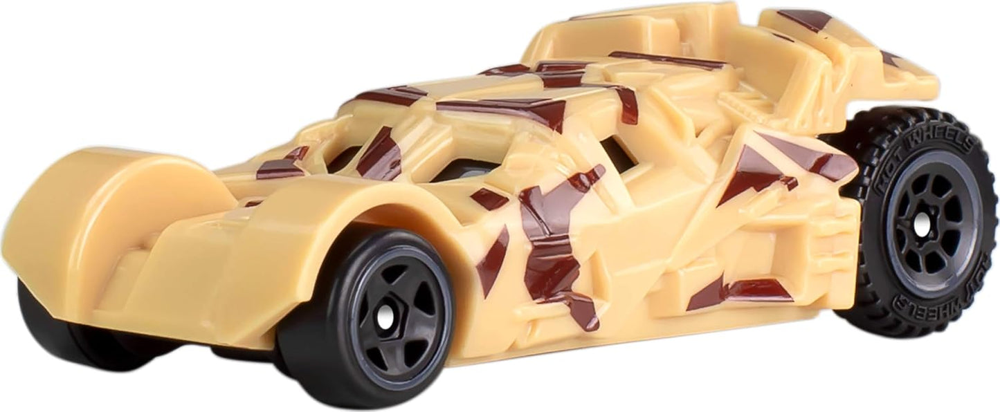 Hot Wheels Carros de brinquedo fundidos sob pressão em escala 1:64 conjunto de 5 veículos do 85º aniversário do Batman com 5 réplicas diferentes do Batmóvel em embalagens comemorativas