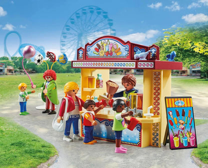 Playmobil 71452 My Life: Funfair Promo Pack, brinquedos para presentear e dramatizações divertidas e imaginativas, conjuntos de jogos adequados para crianças a partir de 4 anos