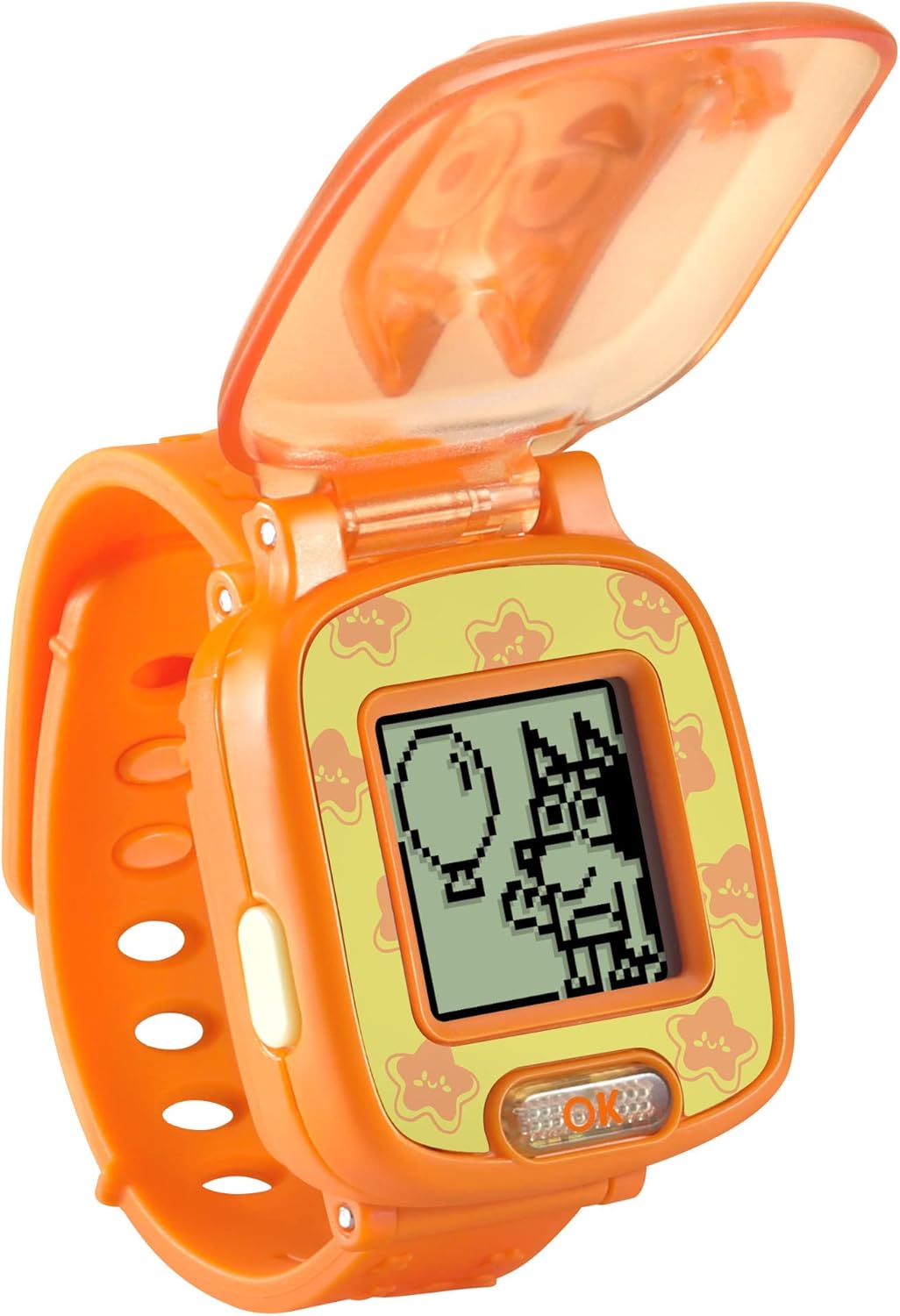 VTech Reloj de Aprendizaje Bluey Wackadoo Bingo, Juguete Oficial Bluey, Reloj Infantil con Temporizador, Temporizador, Alarma y Juegos, Regalo Educativo para Niños de 3, 4, 5, 6 y Más, Versión en Inglés