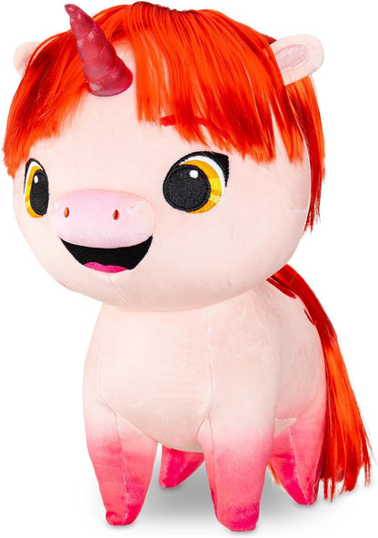 Não é bem Narwhal, Pixie Plush, Unicorn Whale, Pelúcia de brinquedo macio para crianças, Brinquedos para meninas e meninos, Crianças de 3 anos ou mais