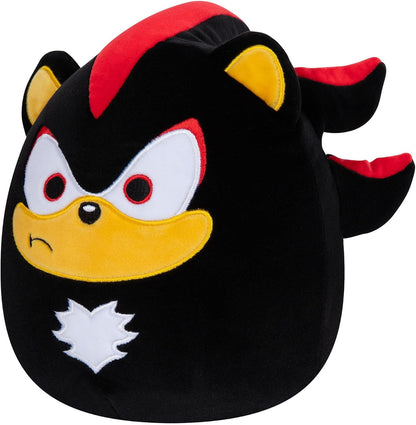 Squishmallows Pelúcia ultramacia original de 10 polegadas Sega Shadow de tamanho médio