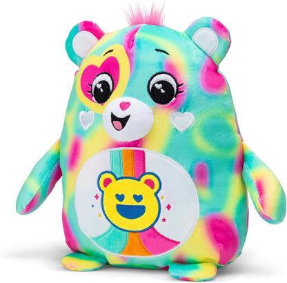 Ursinhos Carinhosos, Good Vibes Bear Squishes de 25 cm, brinquedo de pelúcia fofo colecionável, brinquedos fofinhos para crianças, brinquedos macios para meninas e meninos, ursinhos fofos adequados para meninas e meninos de 4 anos ou mais