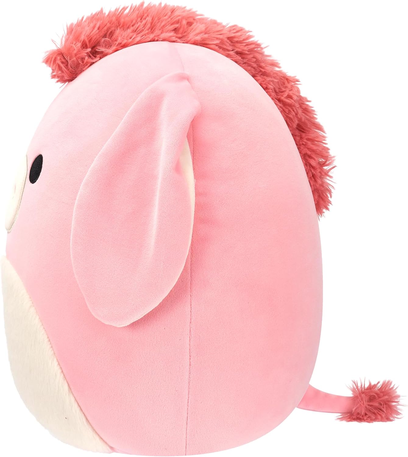 Squishmallows SQCR05498 20 polegadas-Maudie The Pink Donkey, multicolor