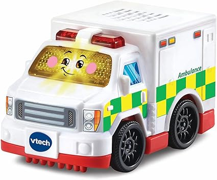 VTech Helicóptero Toot-Toot Drivers, veículo de simulação com luzes, frases e músicas, brinquedo interativo para crianças 12 meses, 2, 3, 4 Plus, versão em inglês, vermelho