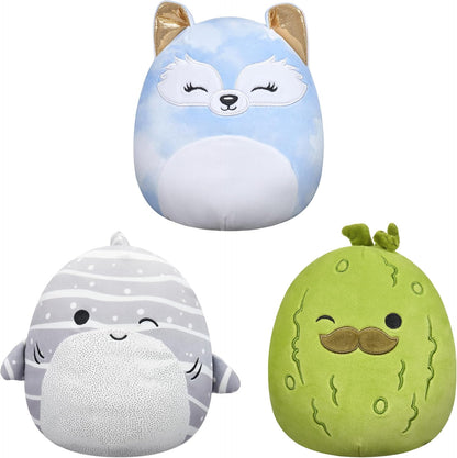 Squishmallows Pacote misterioso original de 8 polegadas pelúcia ultramacia de tamanho pequeno - os estilos variam na caixa surpresa que inclui três originais de 8 polegadas