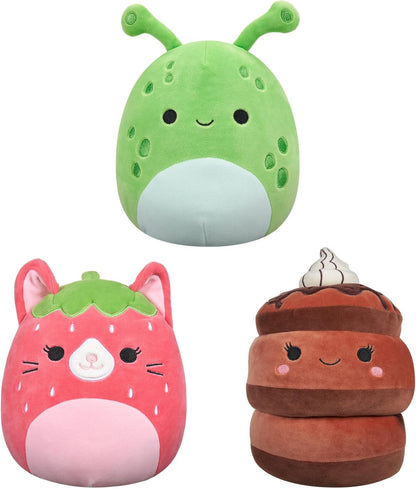 Squishmallows Pacote misterioso original de 8 polegadas pelúcia ultramacia de tamanho pequeno - os estilos variam na caixa surpresa que inclui três originais de 8 polegadas