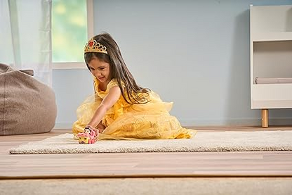 VTech Toot-Toot Drivers Carruagem Encantada da Cinderela, veículo oficial de simulação de princesa da Disney com luzes, frases e músicas, brinquedo interativo para crianças 12 meses, 2, 3, 4 Plus, versão em inglês