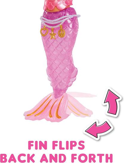 LOL. Surpresa! Tweens - Sereia Cleo Clove - Boneca fashion com cauda que muda de cor, barbatana móvel e lindos acessórios - Brinquedos para crianças e colecionadores a partir de 4 anos