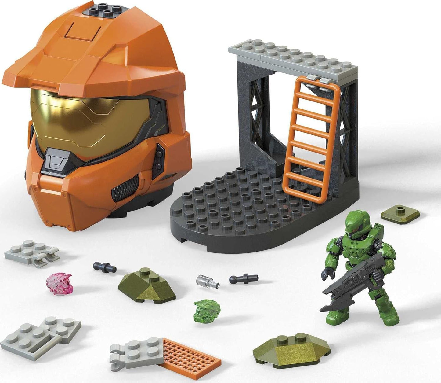 Mega Construx Halo - HHC35 - Zone Control - Pacote 2 Action Figures 6cm - Contém 63pcs