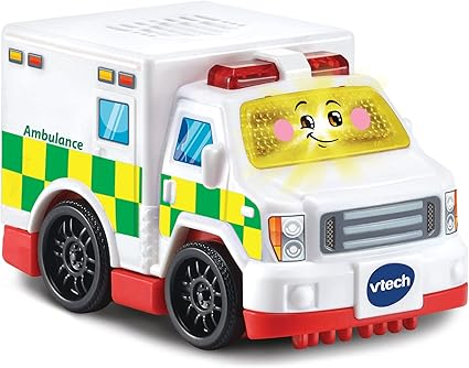 VTech Helicóptero Toot-Toot Drivers, veículo de simulação com luzes, frases e músicas, brinquedo interativo para crianças 12 meses, 2, 3, 4 Plus, versão em inglês, vermelho